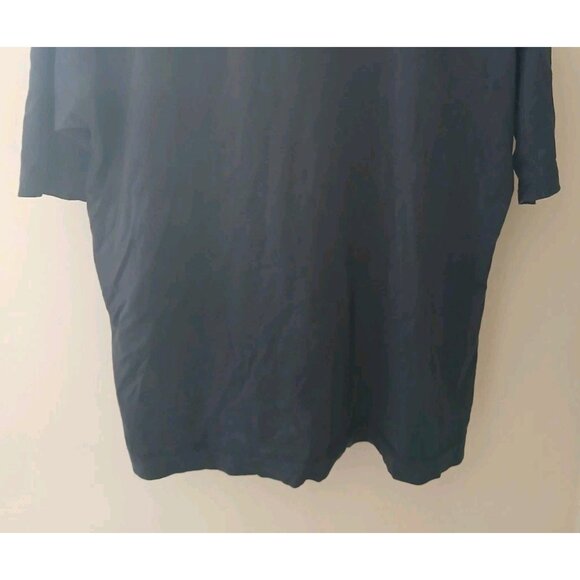 Dries Van Noten 100% Cotton T Shirt Size Small Blue Minimalist Quiet Luxury - Picture 9 of 9